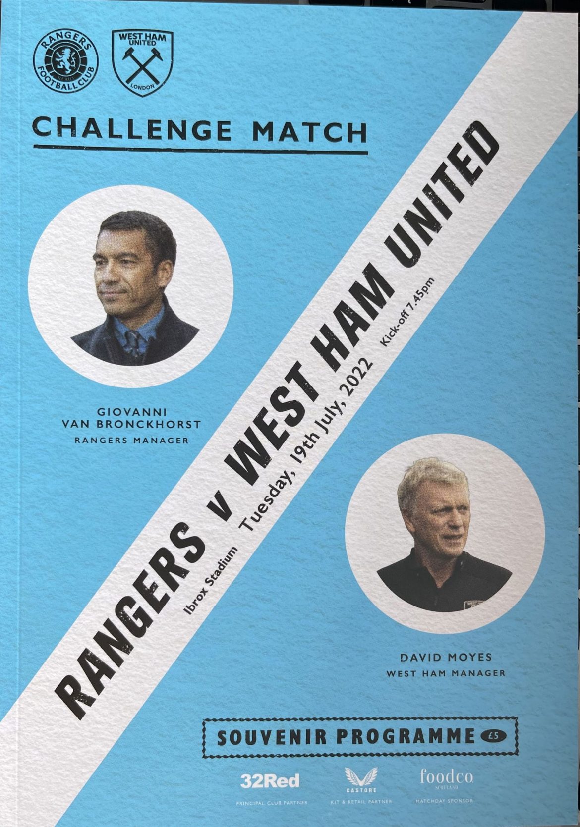 Hammer Time! – Rangers 3-1 West Ham