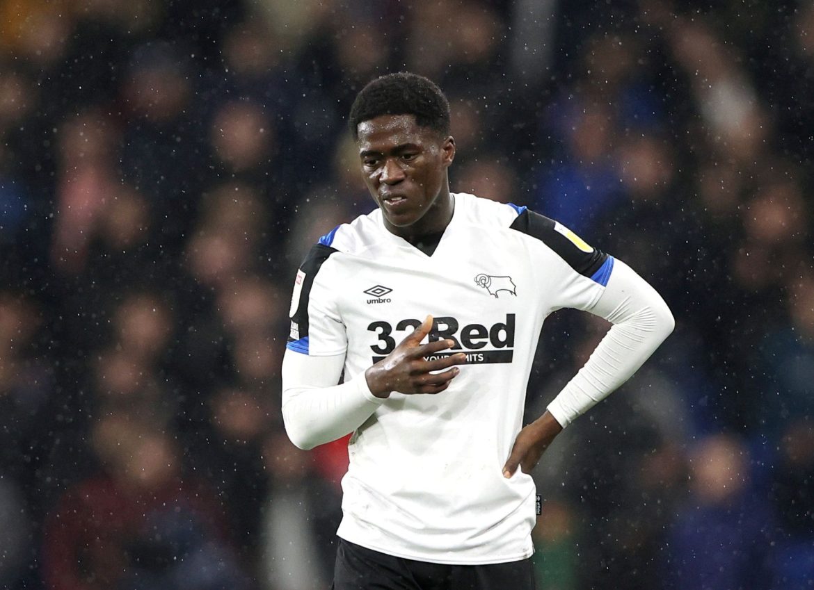 Derby tribunal called as Crystal Palace offer £30k for Ebiowei