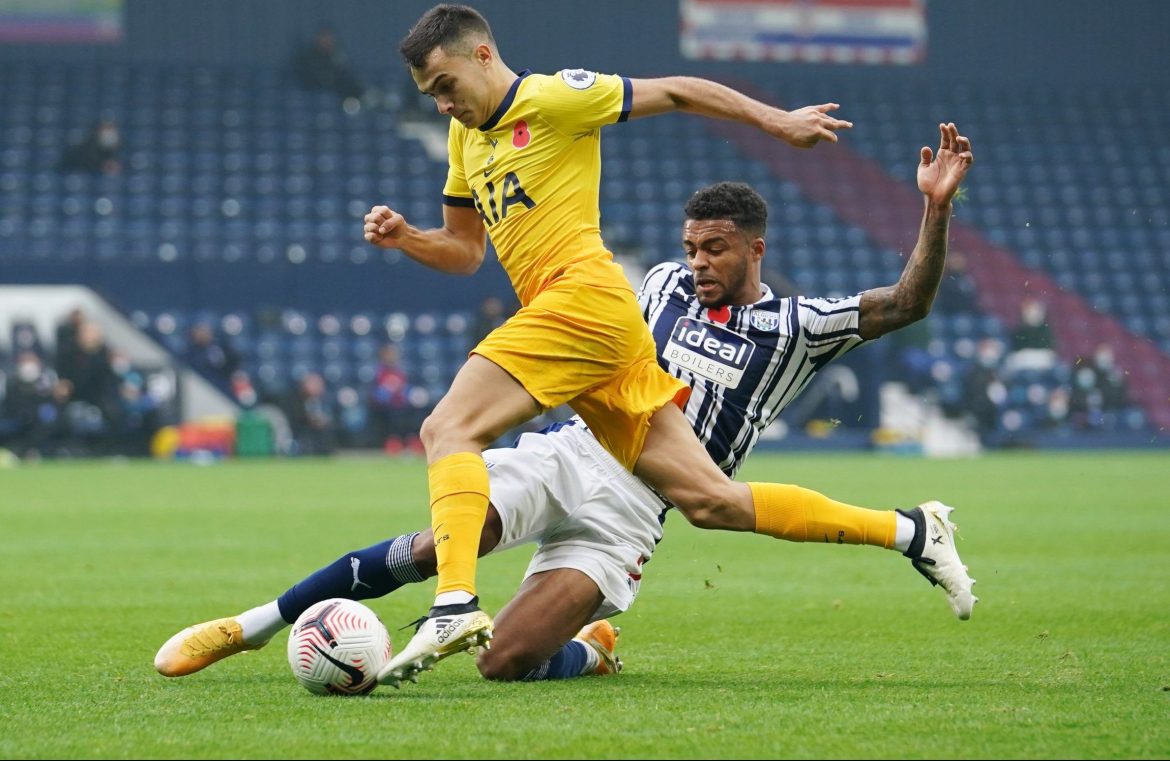 Sergio Reguilon let Jose Mourinho down during Spurs win over West Brom